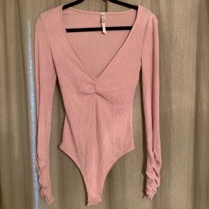 Free People Cozy up with Me bodysuit